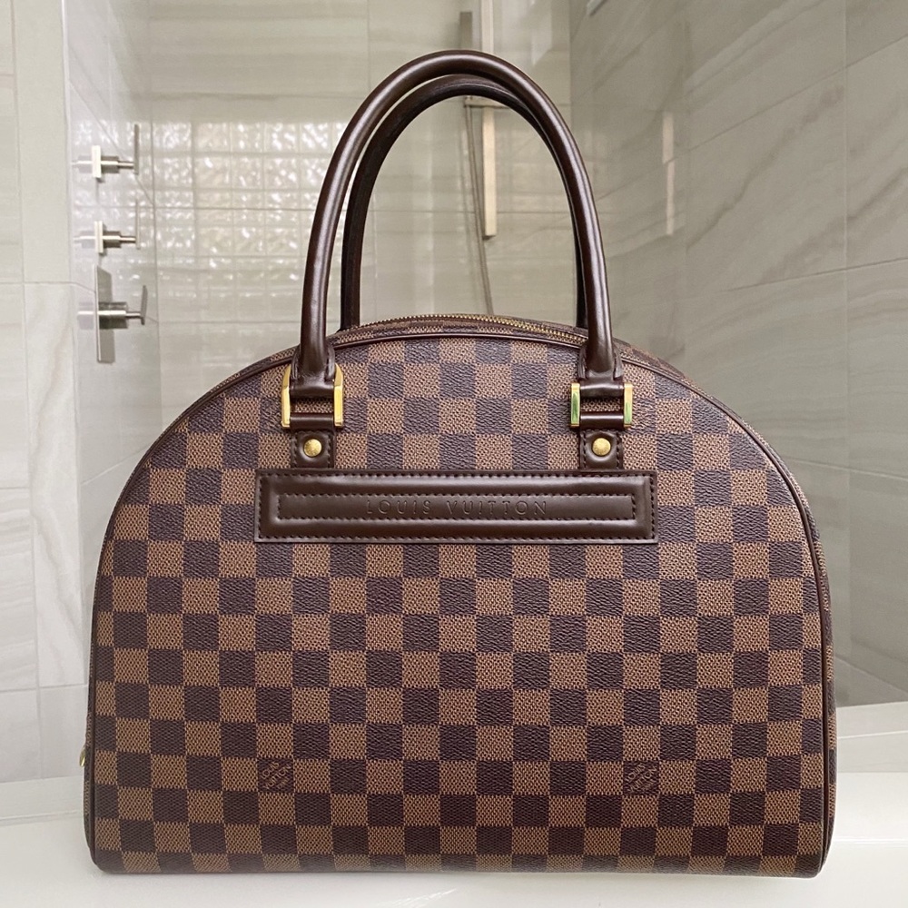 ✨BRAND NEW NOLITA DAMIER EBENE HANDBAG✨ Auth Louis - Picture 1 of 9